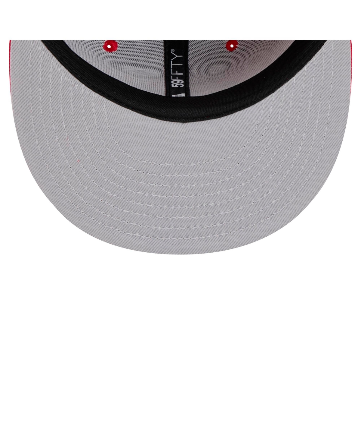 New Era Men's Red St. Louis Cardinals Ransom 59fifty Fitted Hat In Red