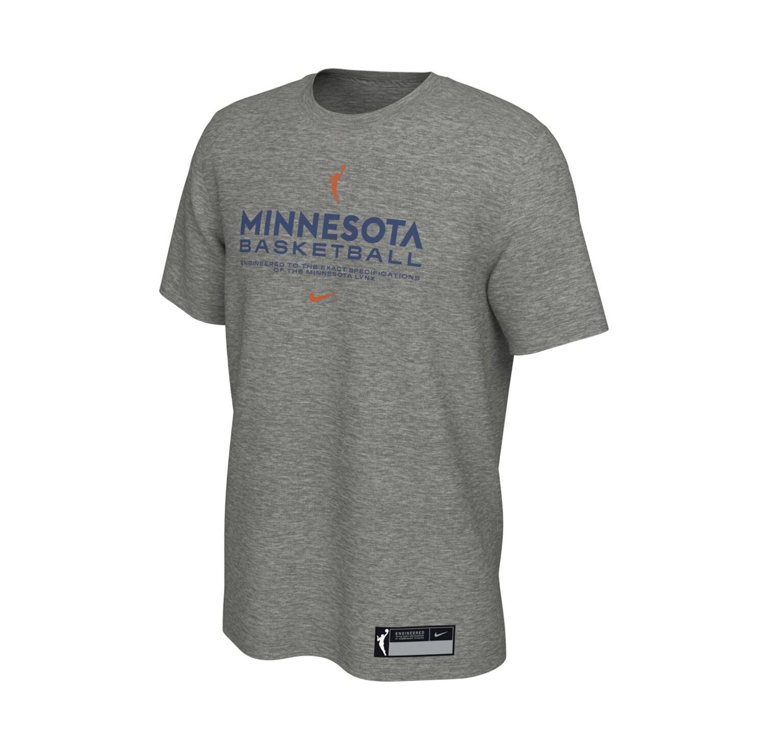 Big Boys and Girls Heather Gray Minnesota Lynx Legend Practice Performance T-Shirt