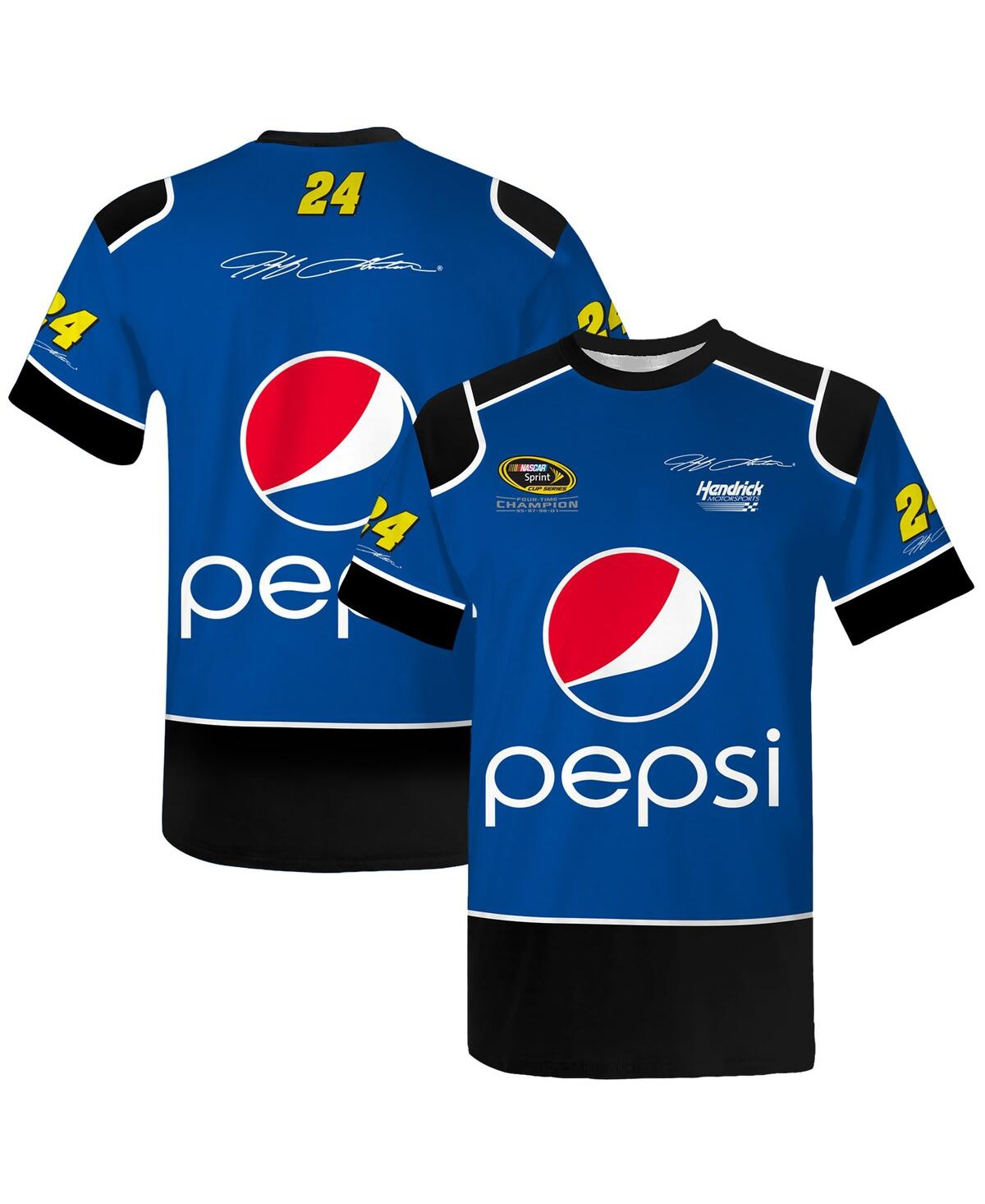 Hendrick Motorsports Team Collection Blue Jeff Gordon Pepsi Legend Uniform T-shirt In Blue