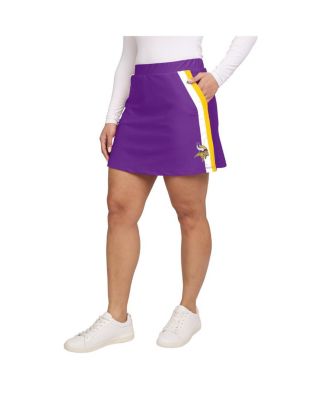 Women's Purple Minnesota Vikings Stripe Skort