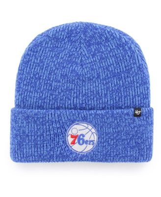 '47 Brand - Men's Royal Philadelphia 76ers Brain Freeze Cuffed Knit Hat