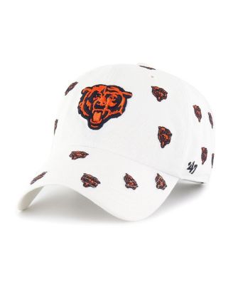'47 Brand - Men's and Women's White Chicago Bears Confetti Clean Up Adjustable Hat