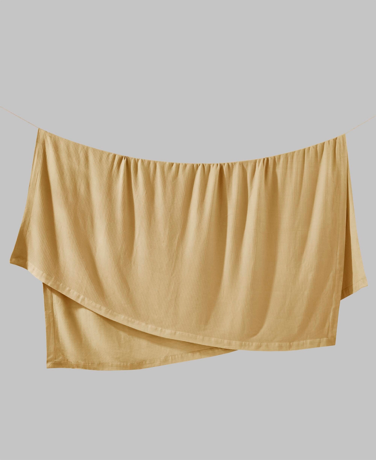 Madison Park Egyptian Cotton Blanket, King In Yellow