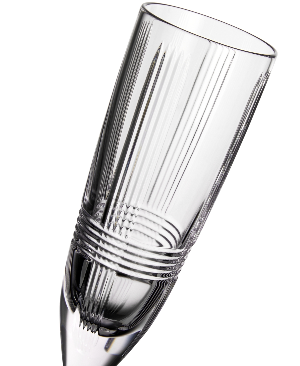 Marquis By Waterford Vector Flutes, Set Of 2 In Transparent