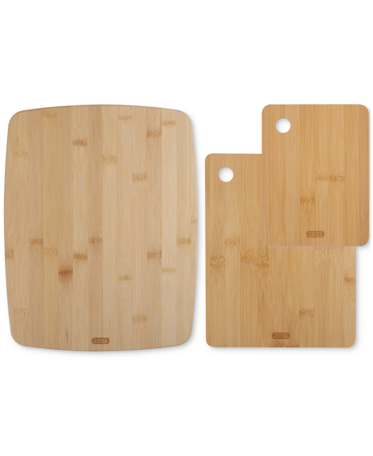 Dexas 3-Piece Bamboo Cutting Board Set
