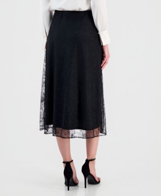 Women's Lace Midi Skirt