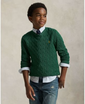 Big Boys Cable Knit Sweater