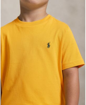 Toddler and Little Boys Cotton Jersey Crewneck T-Shirt