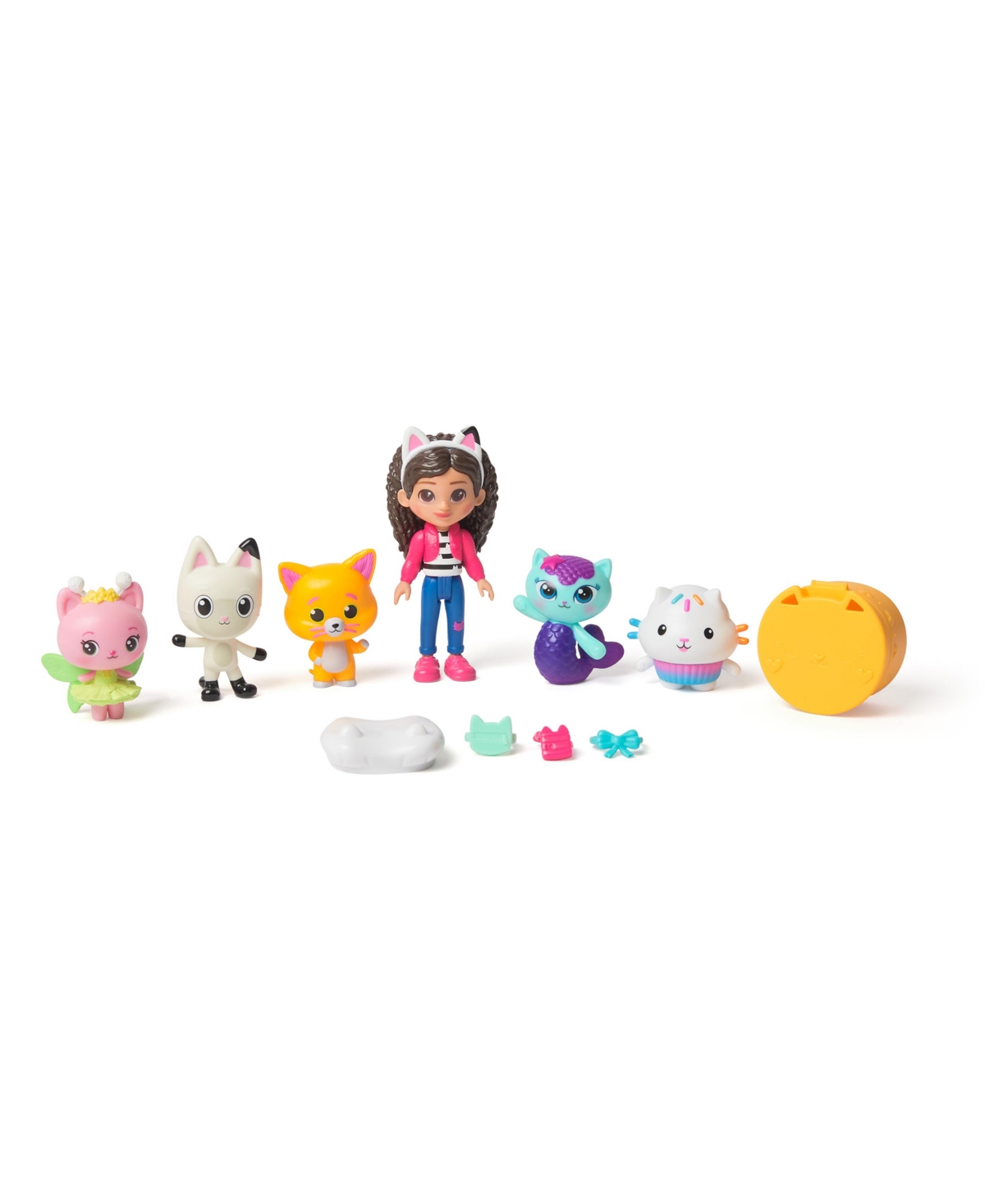 Gabby's Dollhouse : The Movie, Cat-venture Crew Pack, 11-piece Toy Figure Set In Multi