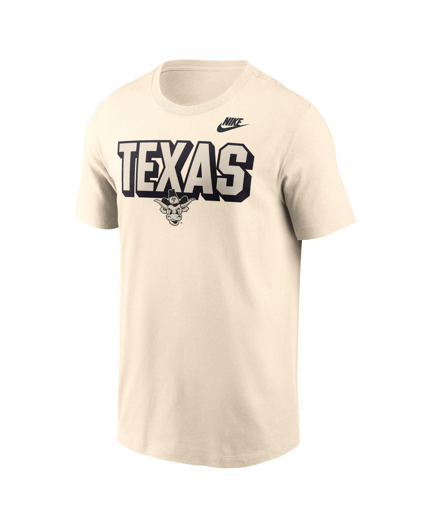 Мужская футболка Nike Natural Texas Longhorns Fashion Bold — фото 2