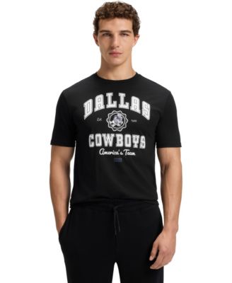 Hugo Boss - BOSS x DALLAS COWBOYS Men's Relaxed Fit Logo T-Shirt