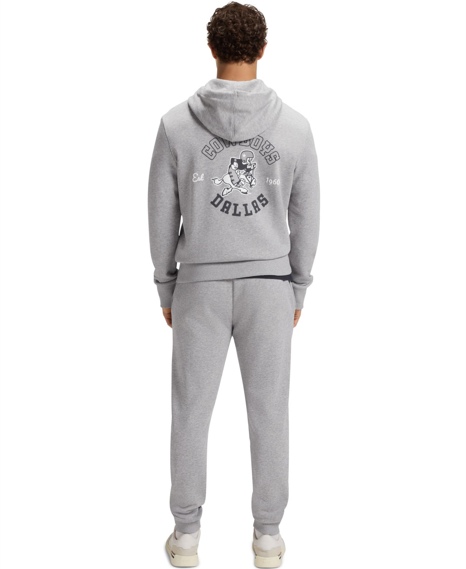 BOSS x DALLAS COWBOYS Regular Fit Zip-Up Hoodie