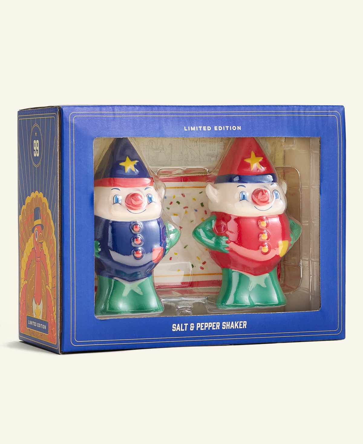 Macy's Thanksgiving Day Parade 3-Pc. Elf Salt & Pepper Shaker Set, Macy's Exclusive