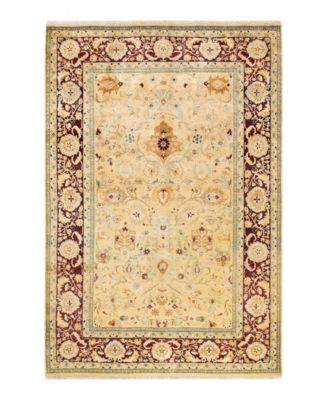 Adorn Hand Woven Rugs Mogul M1157 Rug Collection In Sand