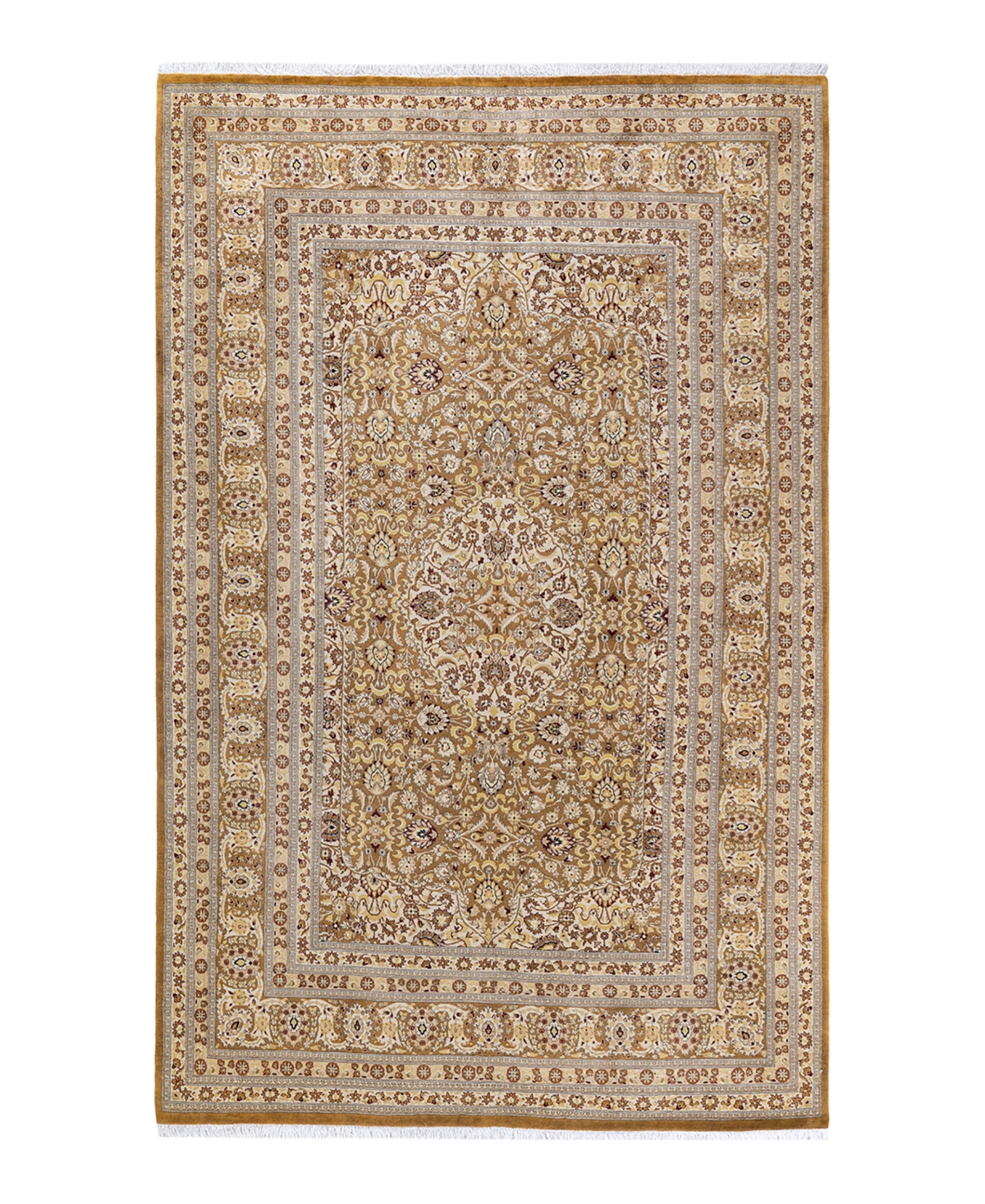 Adorn Hand Woven Rugs Mogul M1226 6'1"x9'6" Area Rug In Multi