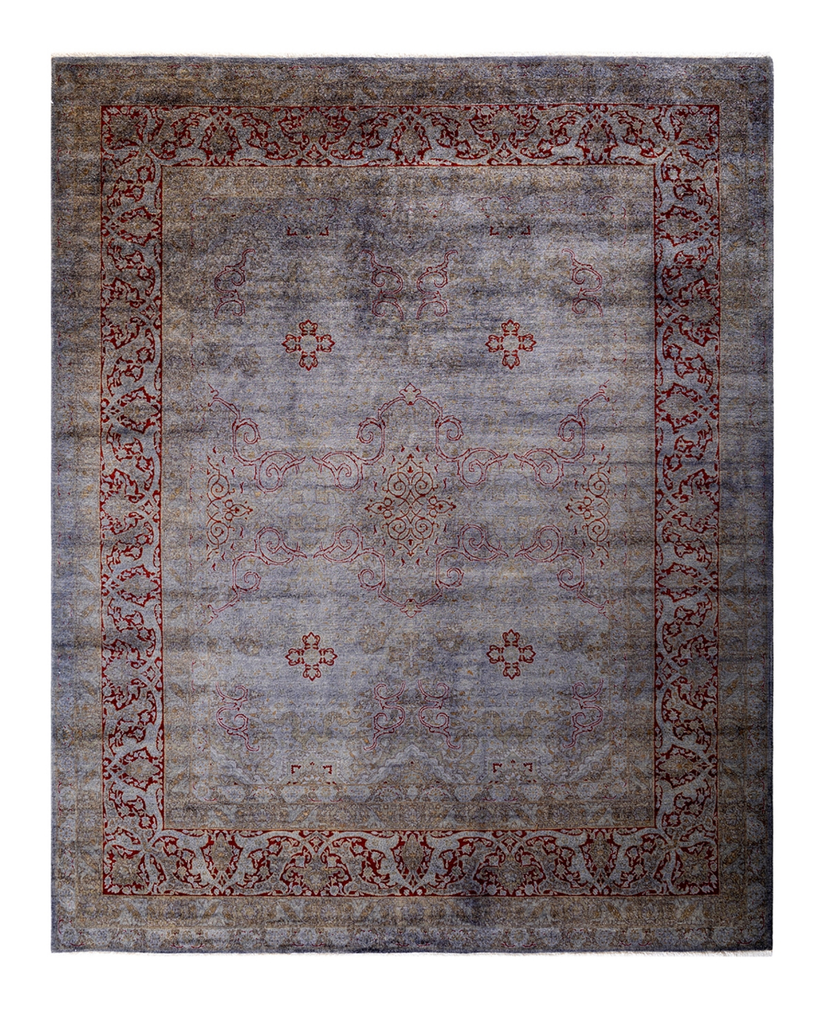 Adorn Hand Woven Rugs Fine Vibrance M1494 8'2"x10'3" Area Rug In Multi