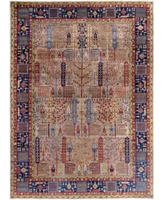 Adorn Hand Woven Rugs Serapi M0103 56 Rug Collection In Brown