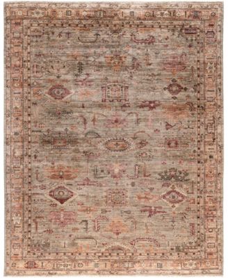 Adorn Hand Woven Rugs Serapi M0103 180 Rug Collection In Brown