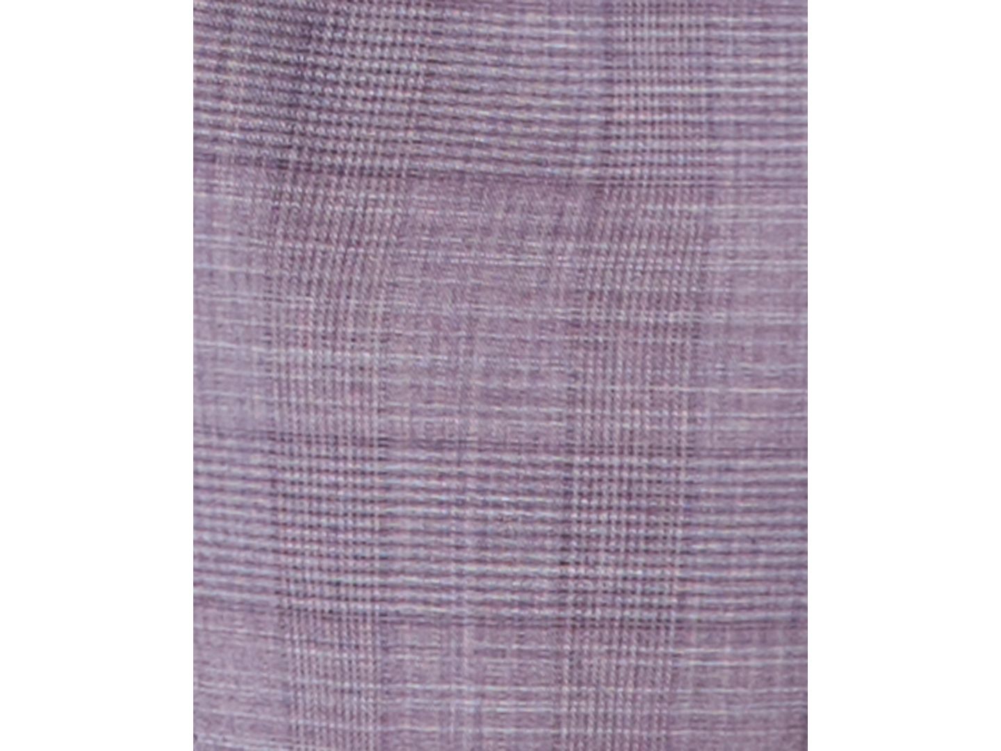 Мужские куртки Ted Baker Modern-Fit Wool-Blend Purple Plaid Suit Separates, цвет: Фиолетовый — фото 5