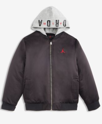 Boys 8-20 Hooded Bomber Jacket