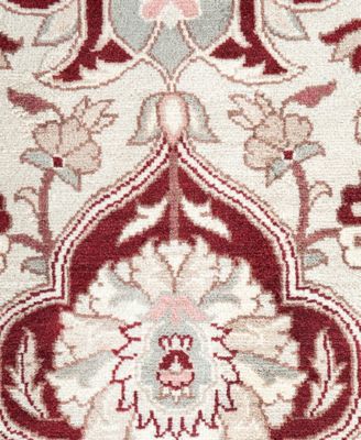 Adorn Hand Woven Rugs Mogul M1095 Rug Collection In Red