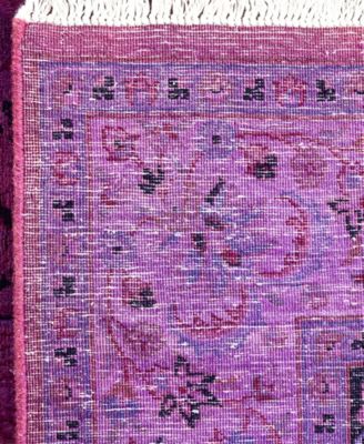 Adorn Hand Woven Rugs Fine Vibrance M1163 Rug Collection In Pink