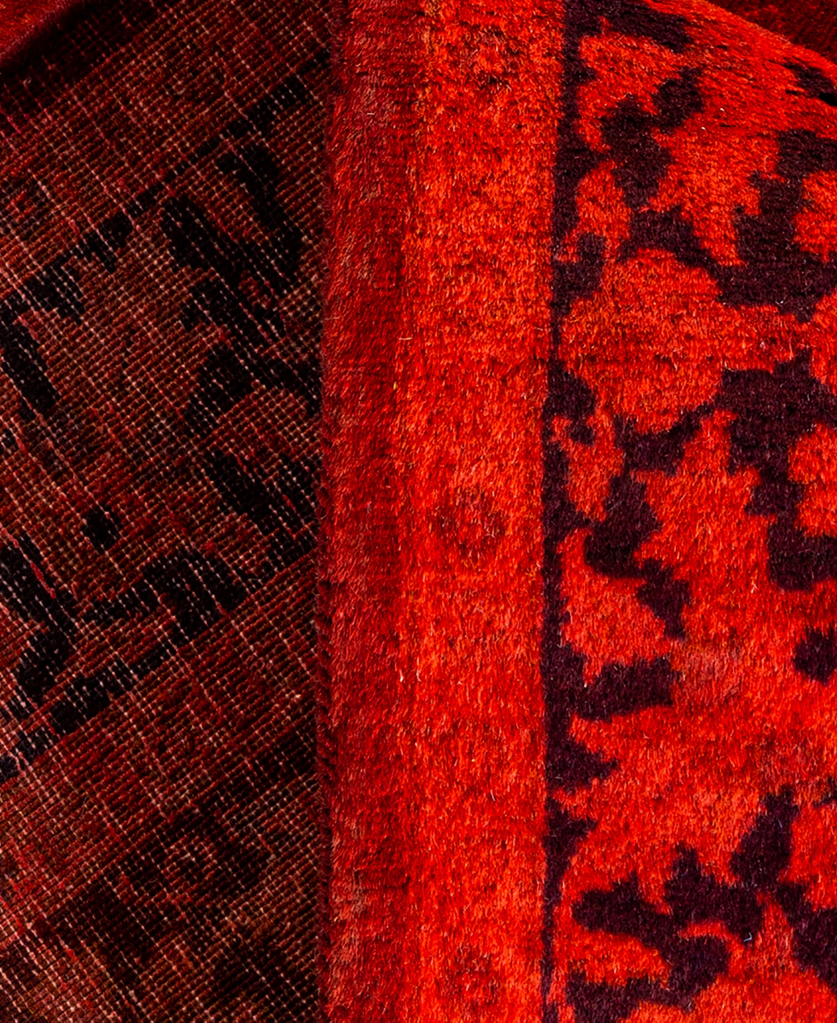 Adorn Hand Woven Rugs Fine Vibrance M1192 3'2"x5'2" Area Rug In Red