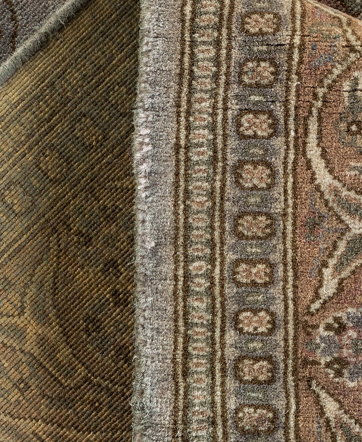 Adorn Hand Woven Rugs Fine Vibrance M1198 2'7"x12'6" Runner Area Rug In Gray