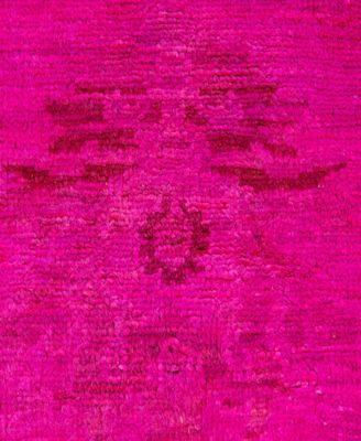 Adorn Hand Woven Rugs Fine Vibrance M1357 Rug Collection In Pink