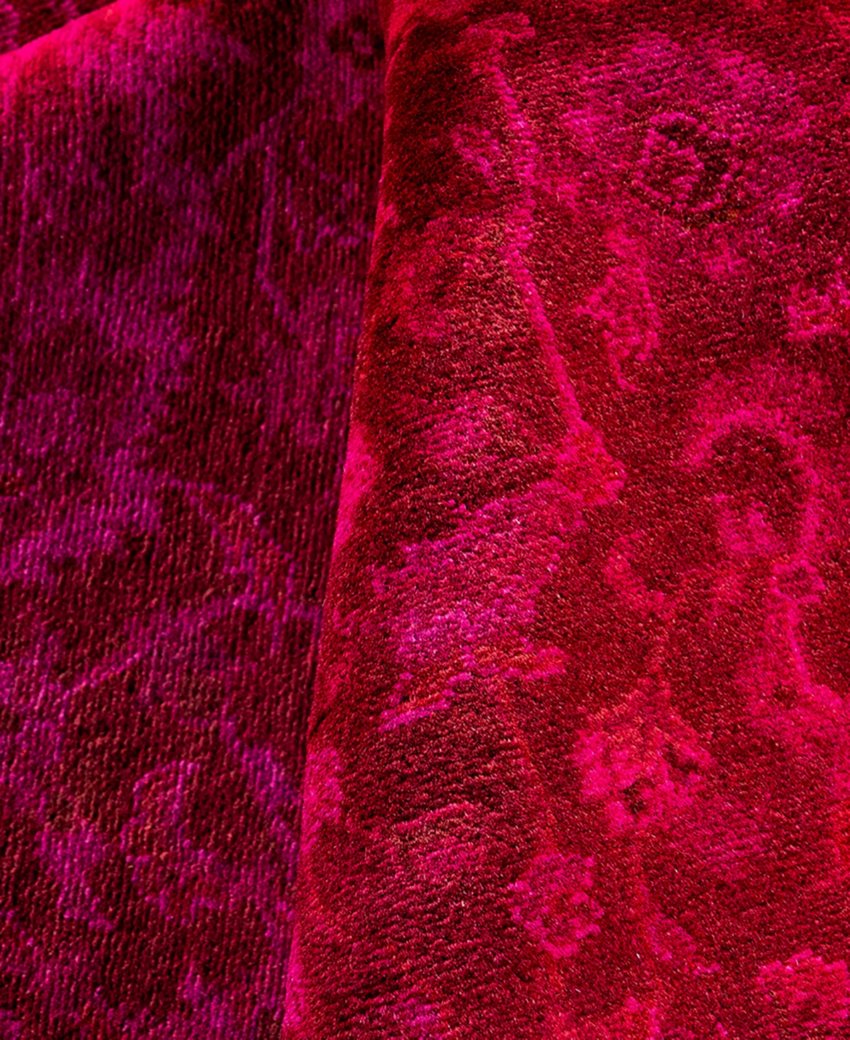 Adorn Hand Woven Rugs Fine Vibrance M1502 8'2"x10'3" Area Rug In Pink
