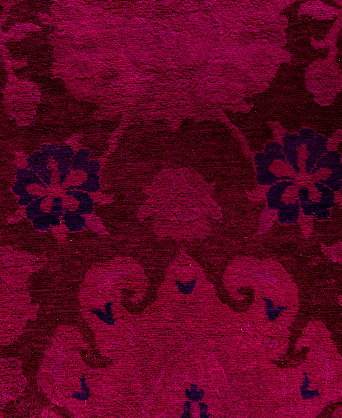 Adorn Hand Woven Rugs Fine Vibrance M1273 4'8"x7'1" Area Rug In Pink