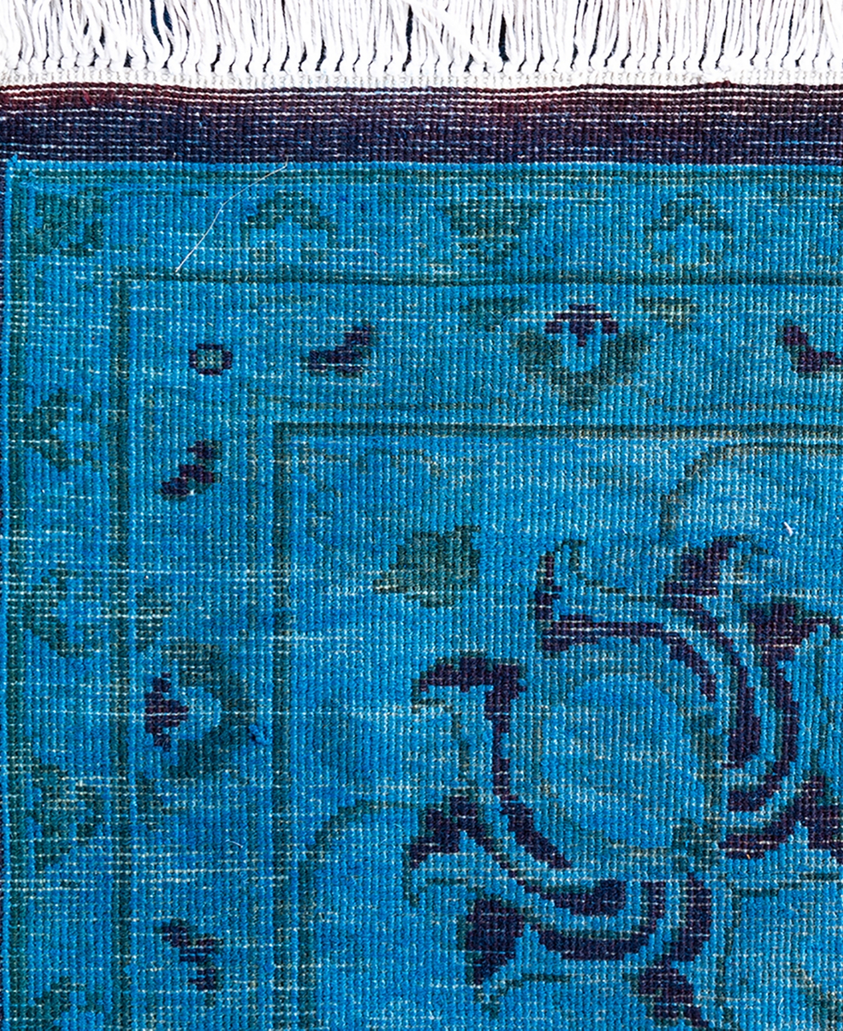 Adorn Hand Woven Rugs Fine Vibrance M1344 8'2"x10'4" Area Rug In Blue
