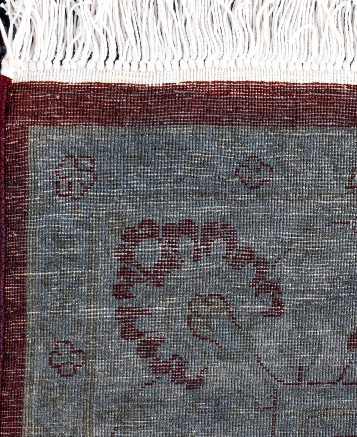 Adorn Hand Woven Rugs Fine Vibrance M1352 4'1"x6'2" Area Rug In Red
