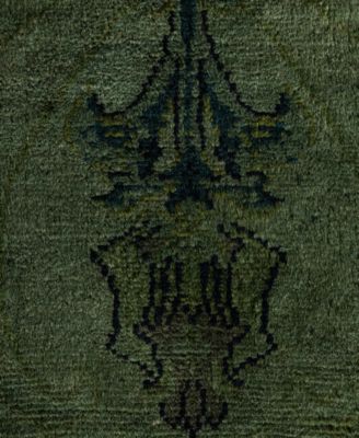 Adorn Hand Woven Rugs Fine Vibrance M982 Rug Collection In Green