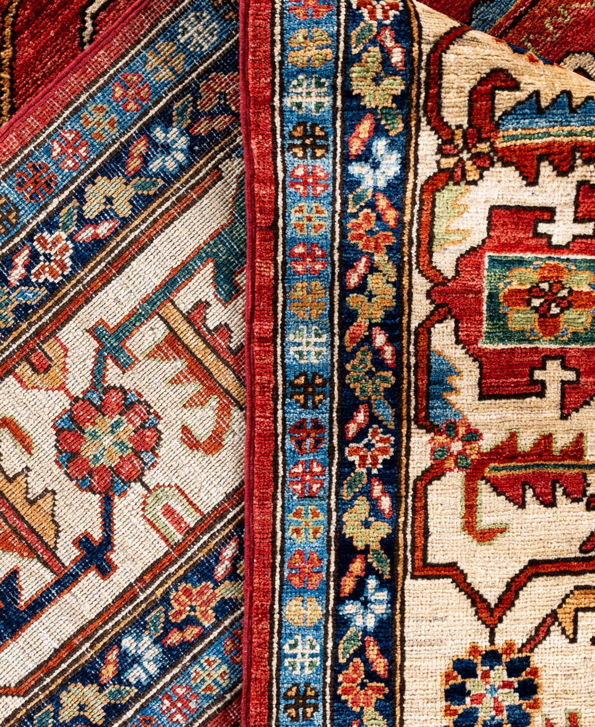 Adorn Hand Woven Rugs Serapi M0103-73 10'2"x13'11" Area Rug In Red