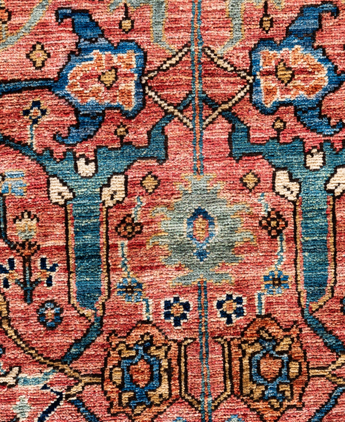 Adorn Hand Woven Rugs Serapi M0103-97 9'x11'10" Area Rug In Pink