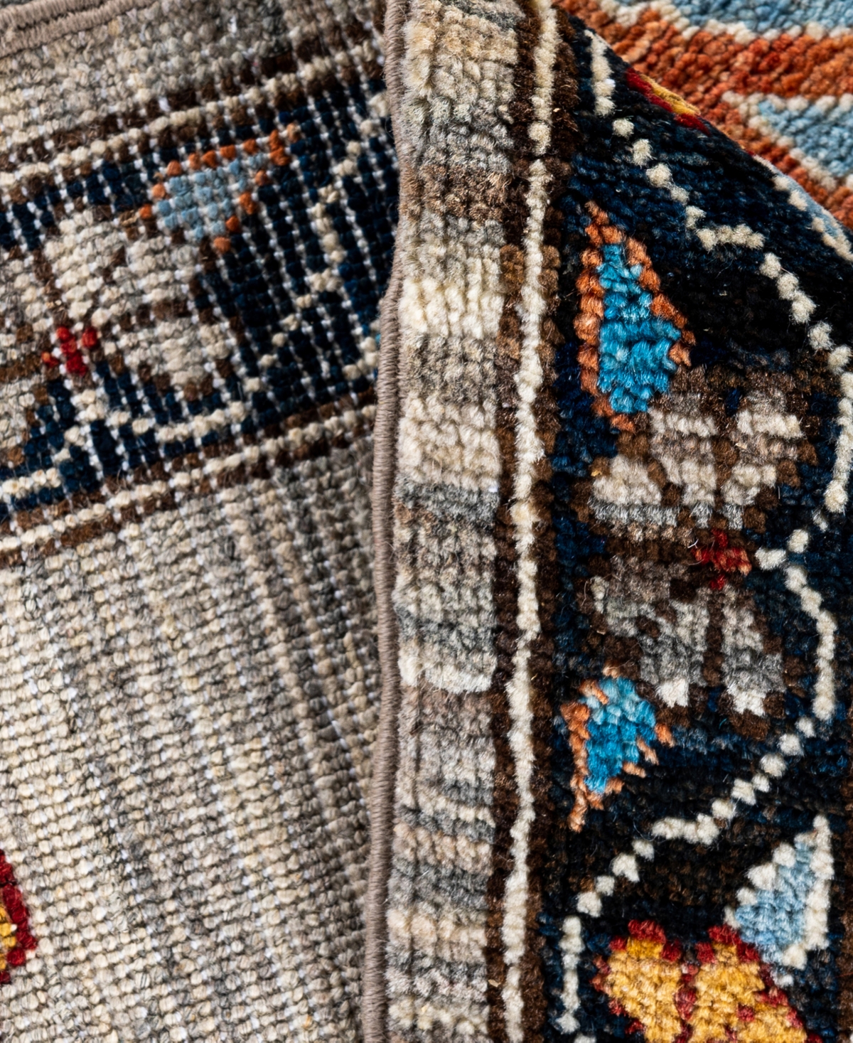 Adorn Hand Woven Rugs Serapi M0103-130 8'10"x11'10" Area Rug In Brown