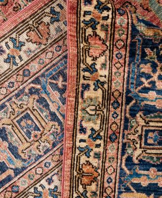 Adorn Hand Woven Rugs Serapi M0103 185 Rug Collection In Pink