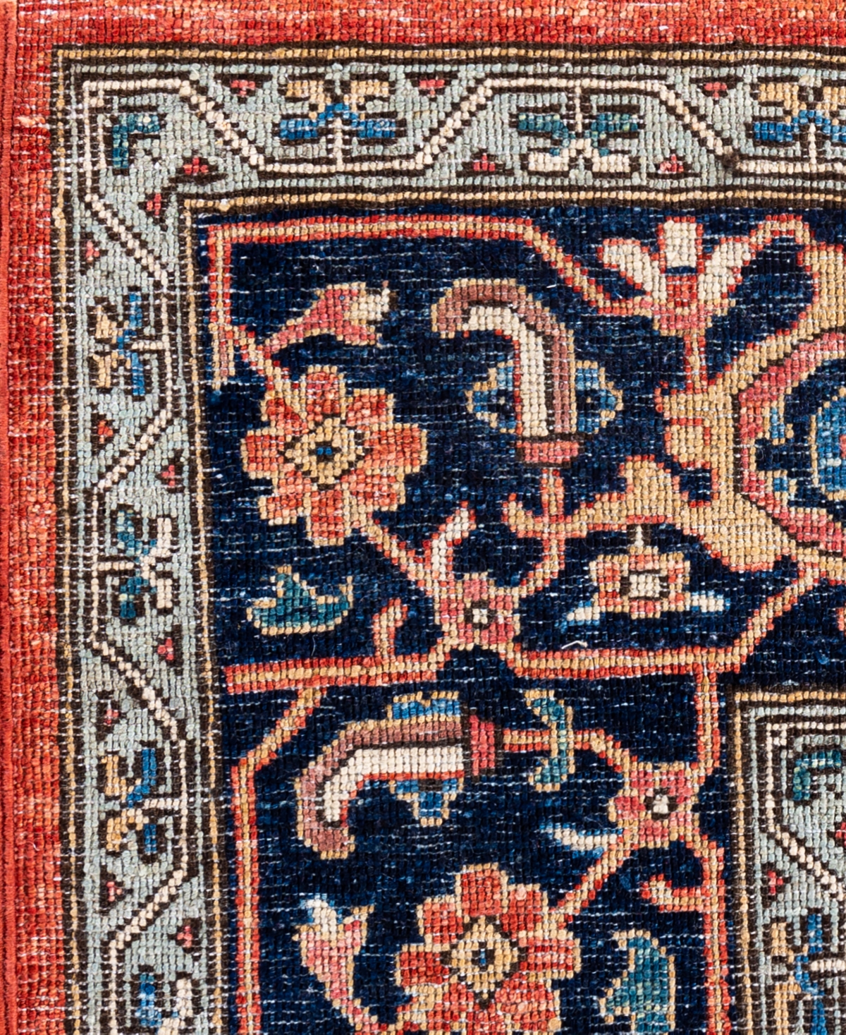 Adorn Hand Woven Rugs Serapi M0103-192 8'2"x9'10" Area Rug In Red