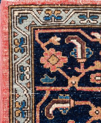 Adorn Hand Woven Rugs Serapi M0103 232 Rug Collection In Pink