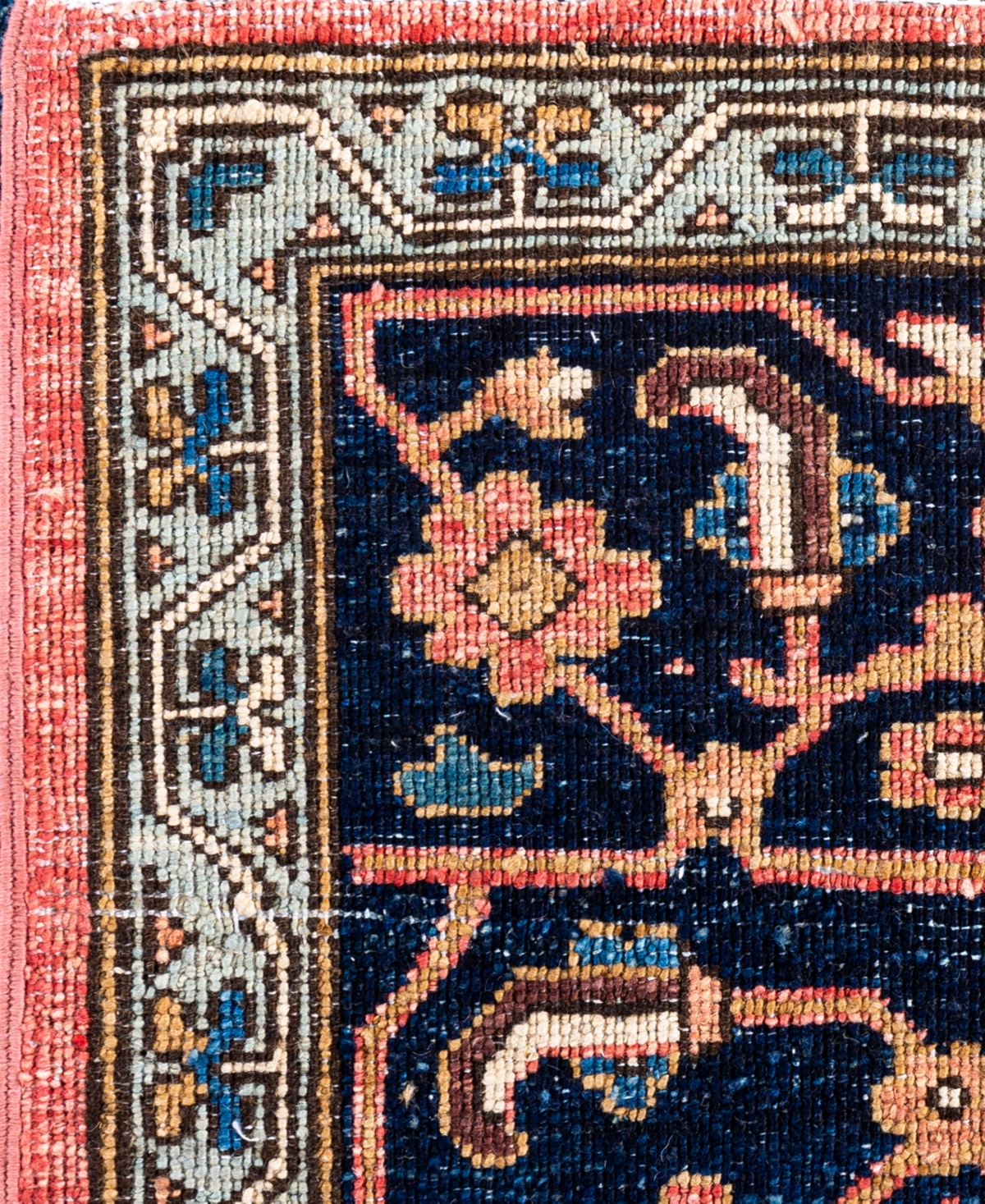 Adorn Hand Woven Rugs Serapi M0103-232 8'2"x10' Area Rug In Pink