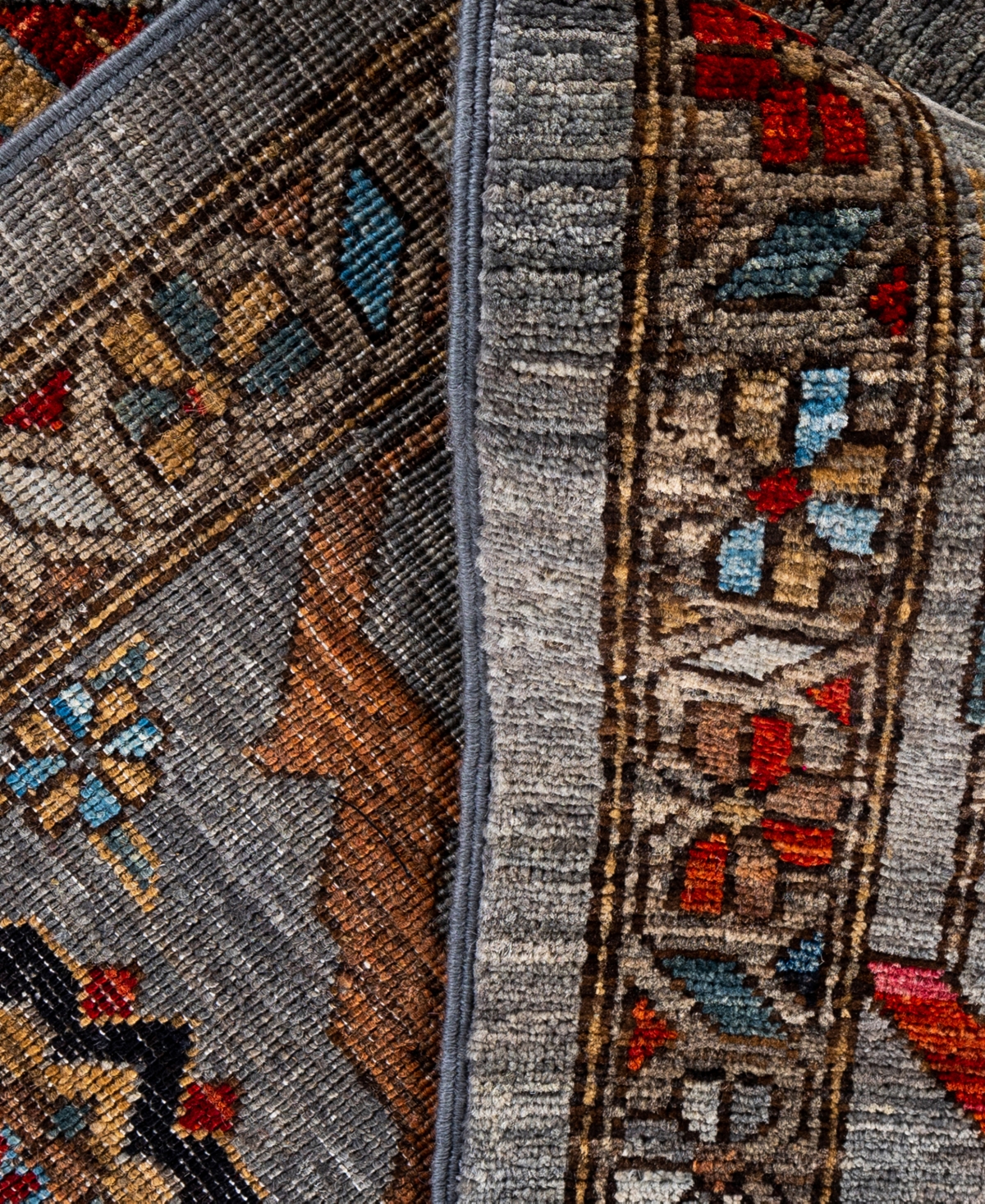 Adorn Hand Woven Rugs Serapi M0103-239 8'1"x10' Area Rug In Gray