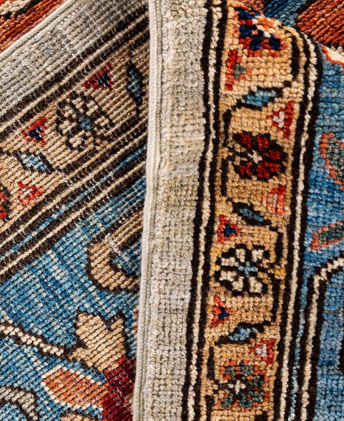 Adorn Hand Woven Rugs Serapi M0103-244 8'3"x9'9" Area Rug In Gray