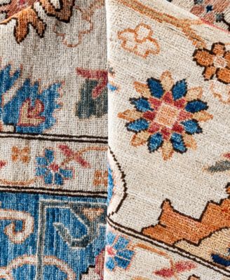 Adorn Hand Woven Rugs Serapi M0103 247 Rug Collection In White