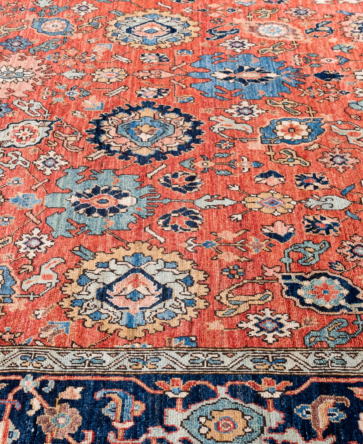 Adorn Hand Woven Rugs Serapi M0103-261 8'2"x10'3" Area Rug In Red