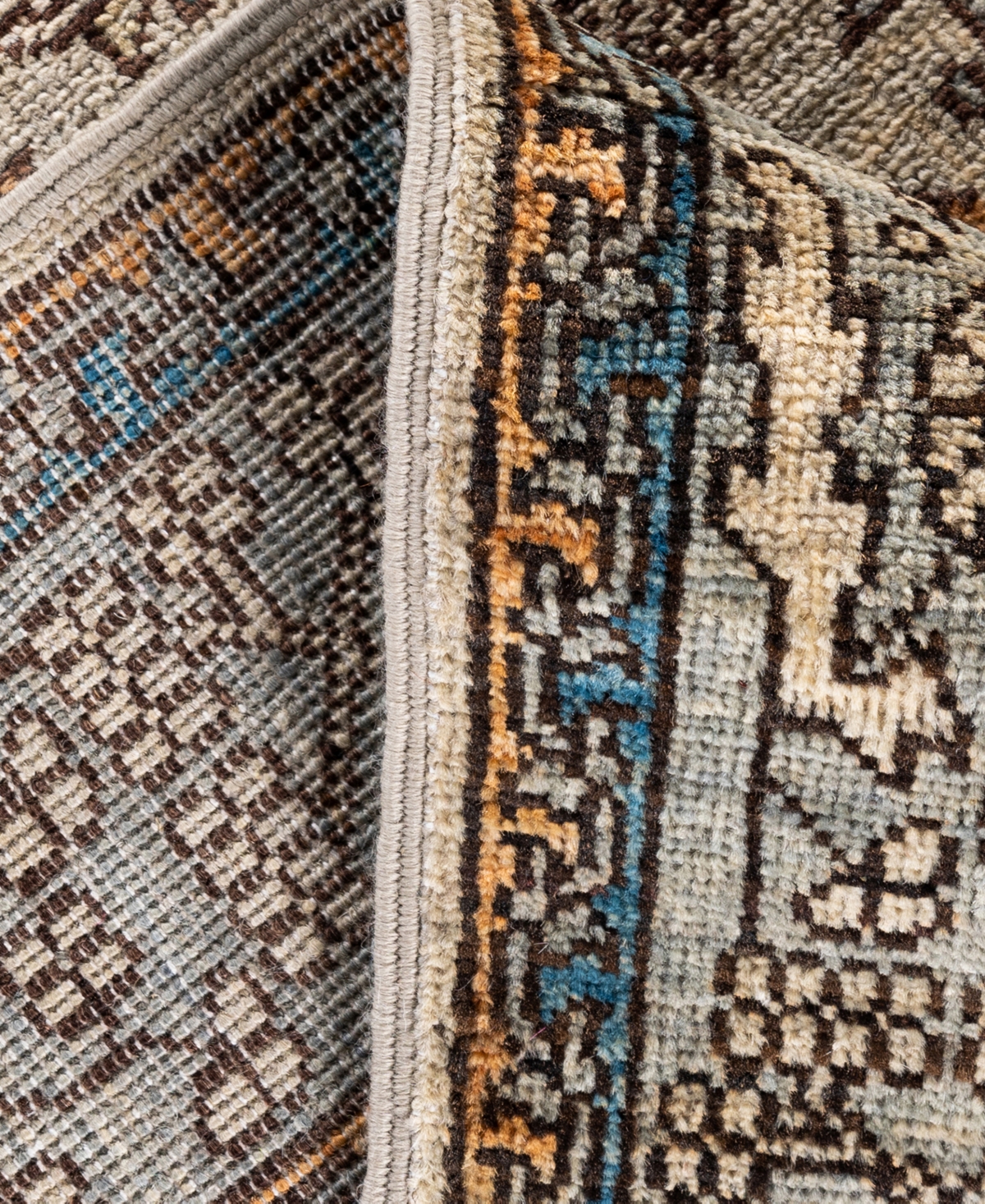 Adorn Hand Woven Rugs Serapi M0103-314 3'11"x5'9" Area Rug In Gray