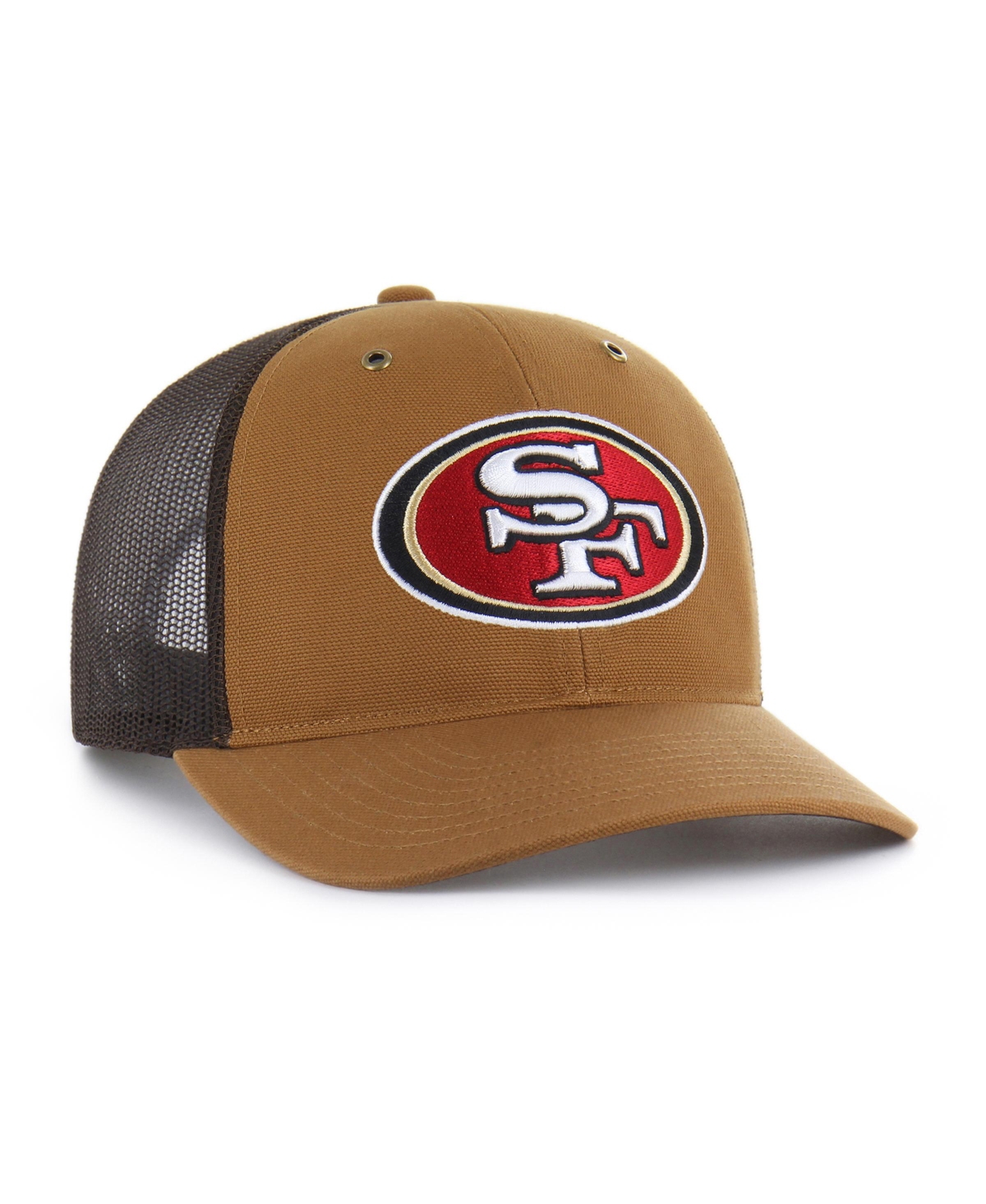 '47 Brand x Carhartt Men's Brown San Francisco 49ers Trucker Adjustable Hat