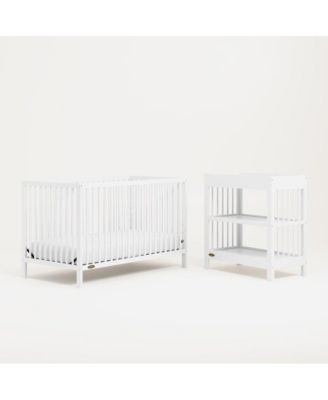 Teddi 5-in-1 Convertible Crib - White