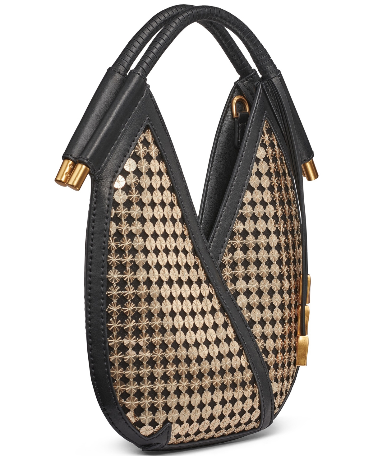Donna Karan Sequin Micro Crossbody Bag