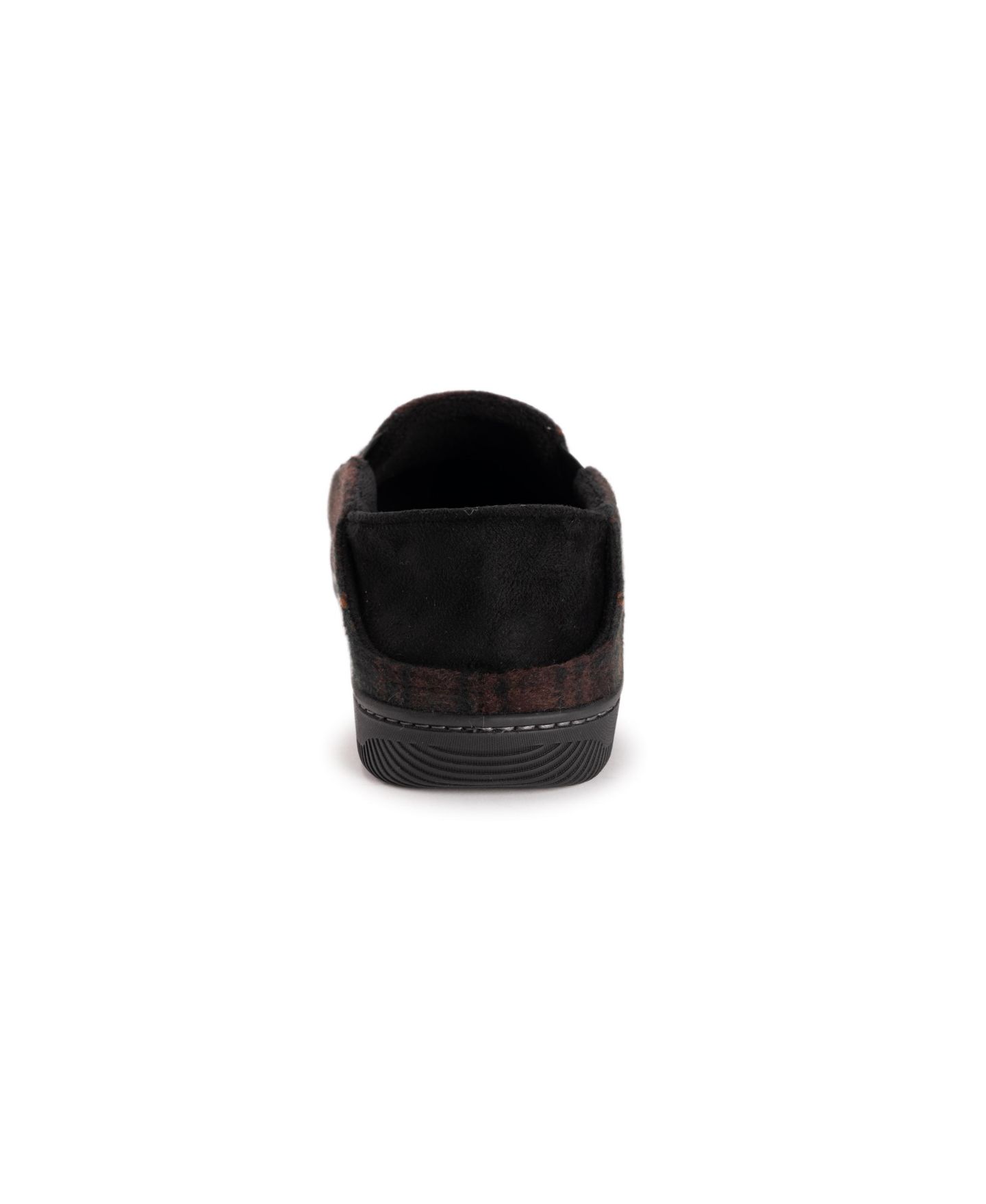 Мужские тапочки MUK LUKS Owen Full Fit Slipper, цвет: Коричневый клетчатый — фото 2
